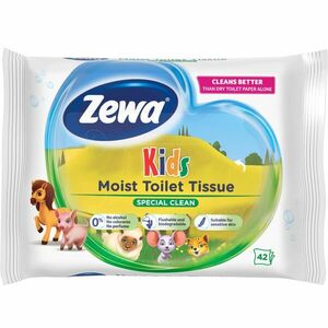 Zewa Kids vlhčený toaletný papier 42ks obraz