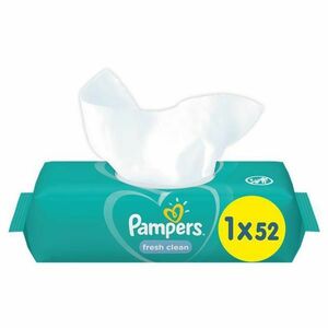 Pampers Fresh Clean vlhčené utierky 52ks obraz