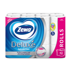 Zewa Deluxe Aquatube Delicate Care GIGA PACK toaletný papier 72ks obraz