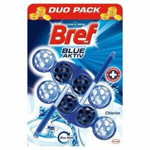 Bref Blue Aktive Chlorine WC Blok 2x50g obraz