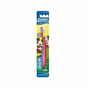 Oral B Oral-B Mickey & Minnie zubná kefka 2-4rok Extra soft 1 kus obraz