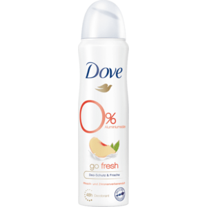 Dove Go 0 % AL fresh Broskyňa deodorant 150ml obraz