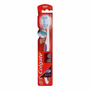 Colgate Optic White Medium zubná kefka 1ks obraz