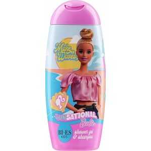 Disney Barbie sprchový gél a šampón na vlasy pre deti 250 ml obraz