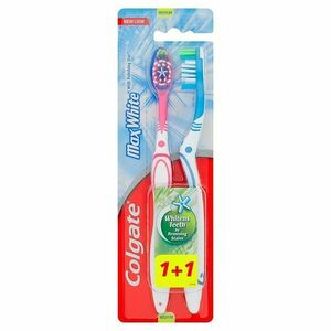 Colgate Soft zubná kefka Max white 2 ks obraz