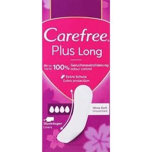 Carefree Plus Long Hygienické každodenné vložky 24ks obraz