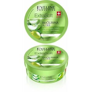 Eveline Cosmetics EVELINE Extra Soft Bio Olive Aloe Vera moisturing denný krém 175ml obraz