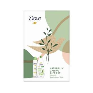 Dove Naturally Caring Gift set darčekový set Duo obraz