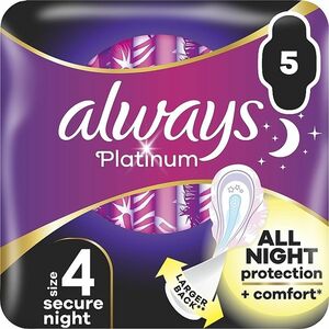 Always Vložky Secure Platinum Night obraz