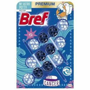 Bref Aktiv Color blue Cancer WC Blok 3x50g obraz