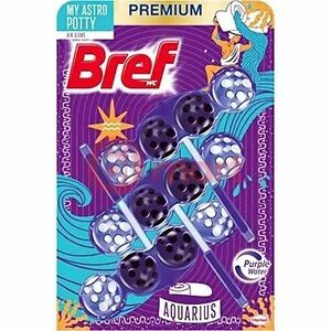 Bref Color Aktiv Aquarius WC Blok 3x50g obraz