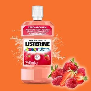 Listerine Smart Rinse Mild Berry ústna voda pre deti 500ML obraz