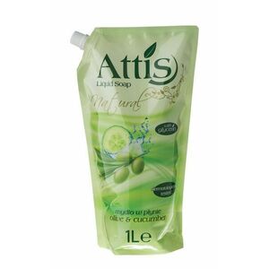 Attis tekuté mydlo Olive & Cucumber 1l napln obraz