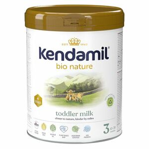 KENDAMIL BIO Nature 3 HMO+ Pokračovací mléčná kojenecká výživa od 10 do 36 měsíců 800 g obraz