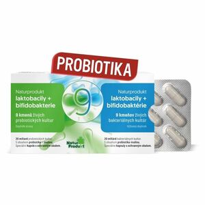 NATURPRODUKT Laktobacily a bifidobakterie 9 15 kapslí obraz