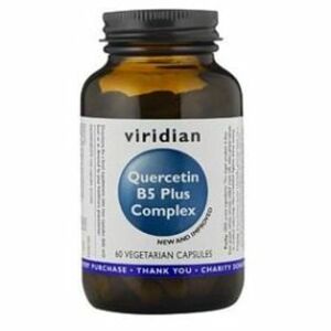 VIRIDIAN Nutrition Quercetin B5 Plus Complex 60 kapslí obraz