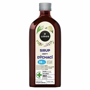 LEROS Sirup cesty dýchací 250 ml obraz