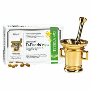 PHARMA NORD Bioaktivni D-Pearls Phyto 38 mcg 80 kapslí obraz