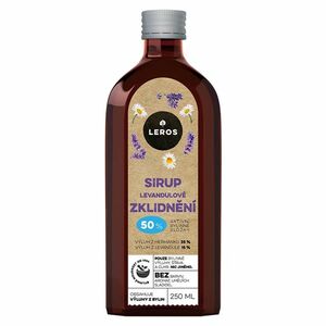 LEROS Sirup levandulové zklidnění 250 ml obraz