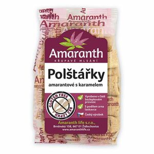 AMARANTH Polštářky amarantové s karamelem 100 g obraz