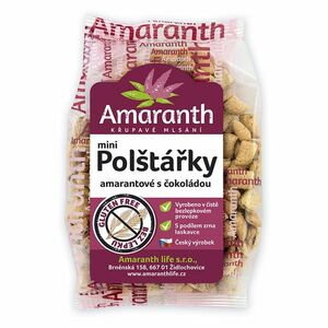 AMARANTH Polštářky amarantové s čokoládou mini 100 g obraz