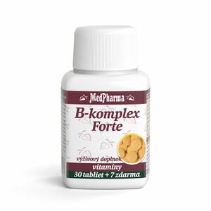 MEDPHARMA B komplex Forte 30 tablet + 7 zdarma obraz