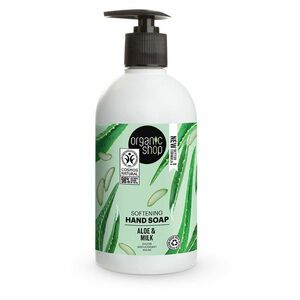 ORGANIC SHOP Změkčující mýdlo na ruce "Barbadoská aloe" 500 ml obraz