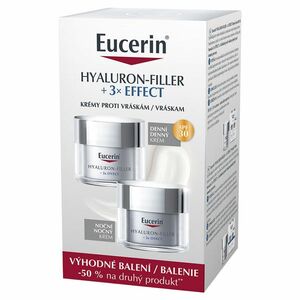 EUCERIN Hyaluron-Filler Denní krém SPF30 50 ml + Noční krém 50 ml obraz