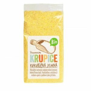 COUNTRY LIFE Krupice kukuřičná jemná BIO 400 g obraz