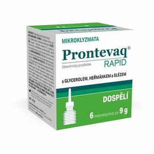 PRONTEVAQ Rapid mikroklyzma dospělí 6 x 9 g obraz