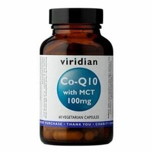 VIRIDIAN Nutrition Co-Q10 with MCT 30 kapslí obraz