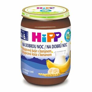 HIPP Na dobrou noc krupicová kaše s banánem BIO 190 g obraz