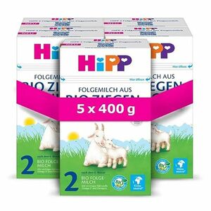 HIPP 2 Kozí mléko BIO 5 x 400 g obraz