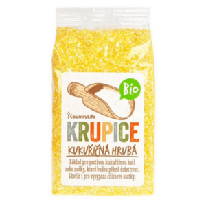 COUNTRY LIFE Krupice kukuřičná hrubá BIO 400 g obraz