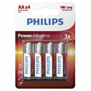 PHILIPS LR6P4B/10 tužková baterie 4 kusy obraz