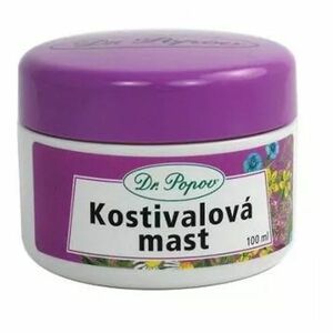 DR. POPOV Kostivalová mast s kafrem 100 ml obraz