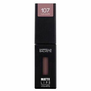 GABRIELLA SALVETE Tekutá rtěnka Matte 107 Nude Souffle 4, 5 ml obraz