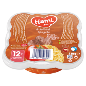 HAMI Malý Gurmán boloňské špagety 230 g obraz