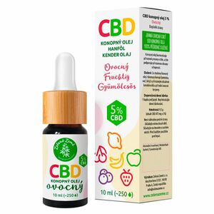 ZELENÁ ZEMĚ CBD kapky s ovocnou příchutí 5 % 10 ml obraz