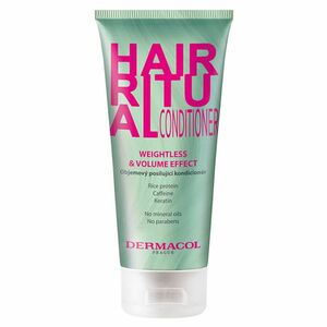 DERMACOL Hair Ritual Objemový posilující kondicionér 200 ml obraz