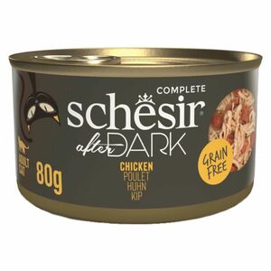 SCHESIR After Dark Wholefood konzerva pro kočky kuře 80 g obraz