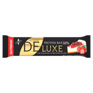 NUTREND Deluxe protein tyčinka jahodový cheesecake 60 g obraz