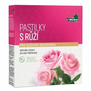 NATURPRODUKT Pastilky s růží 20 kusů obraz