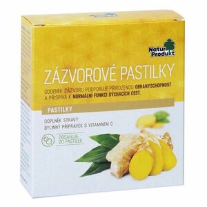 NATURPRODUKT Zázvorové pastilky 20 kusů obraz