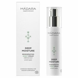 MÁDARA Deep Moisture Hloubkově hydratační regenerační noční krém 50 ml obraz