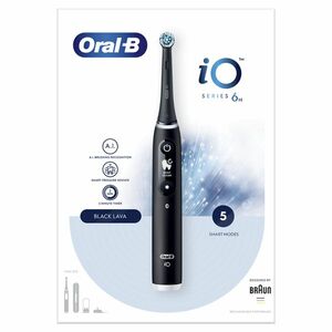 ORAL-B Series iO 6 black onyx elektrický zubní kartáček obraz