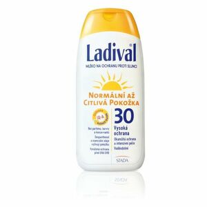 LADIVAL OF 30 Mléko normální až citlivá pokožka 200 ml obraz