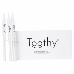 TOOTHY Gel Kit doplňující gely na bělení zubů 3 kusy na 6 dní obraz