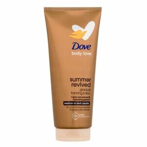 DOVE SPA Summer Revived Dark tělové mléko 200 ml obraz