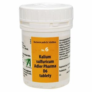 ADLER PHARMA Nr.6 Kalium sulfuricum D6 400 tablet obraz